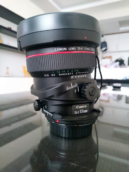 Canon 17mm F4 Ts Lens