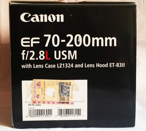 Canon 70-200 Mm F2. 8 L Usm Lens