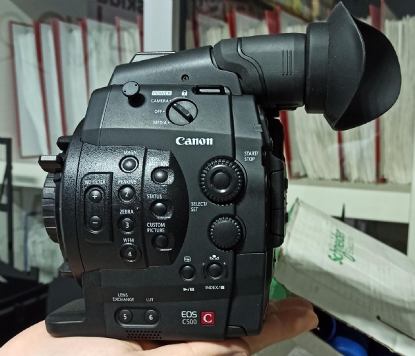 Canon Eos C500 - Uzun Lens - 5 Adet Lens - Faturalı - Garant