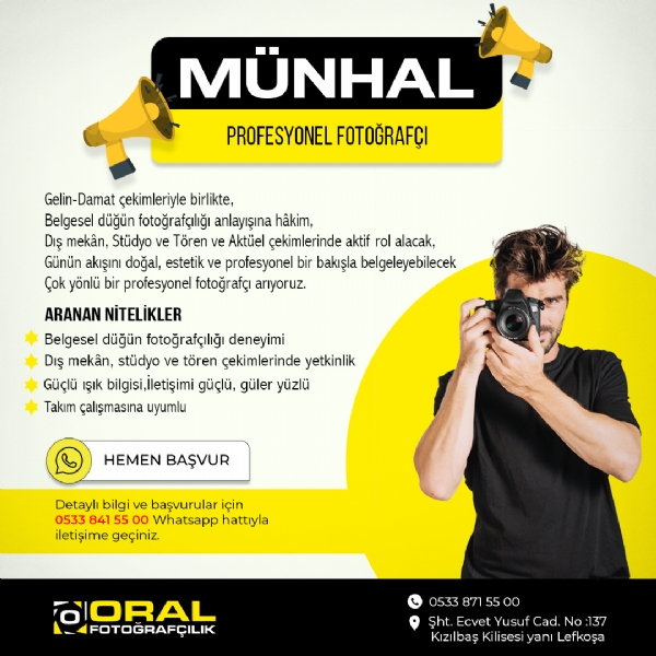 Sürekli Artan İş Hacmimizden Dolayı Poziyer Stüdyocu Alınack