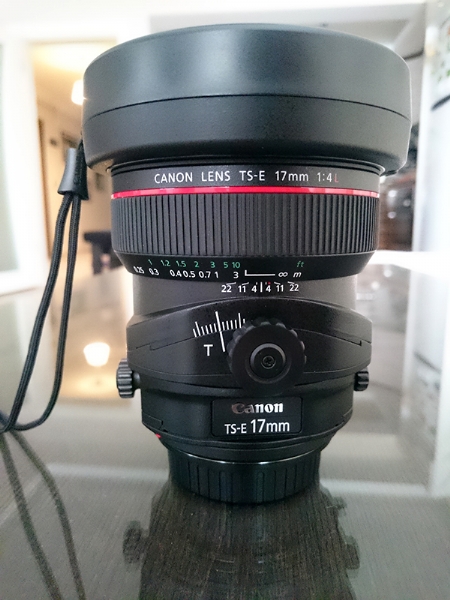 Canon 17mm F4 Ts Lens